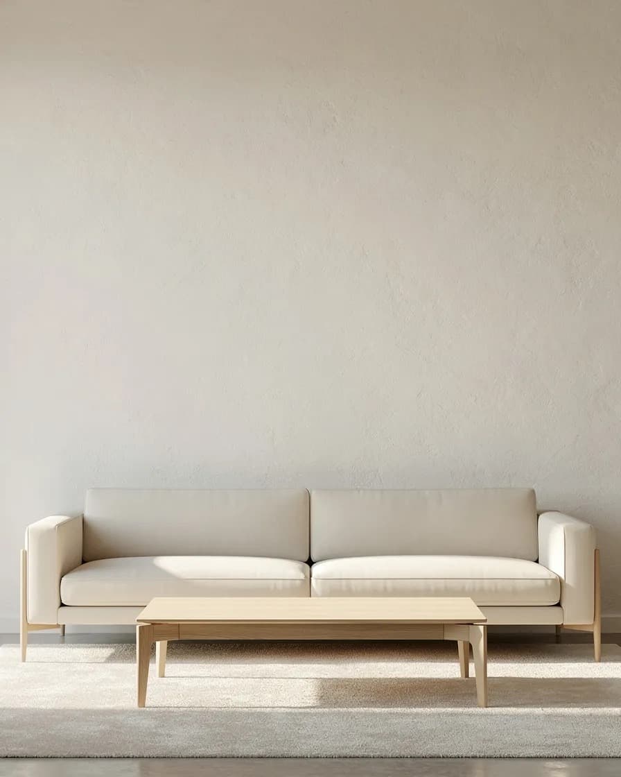 Framed masterpiece in a refined interior